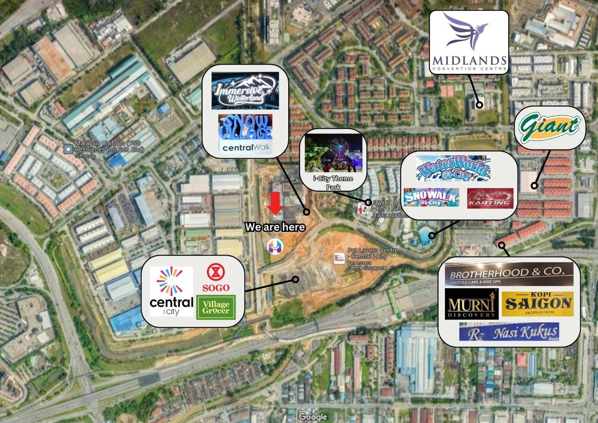 Hostahome Suites At I-City, Central Mall Shah Alam Esterno foto